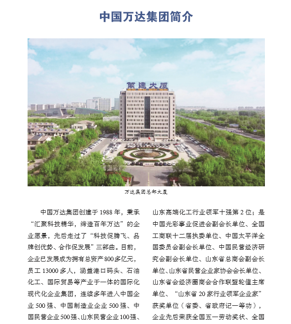 万达控股集团有限公司简介